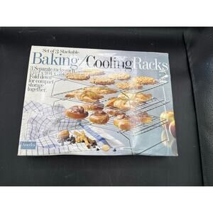 America Cooks - Baking/Cooling Rack Set of 3 - new in box